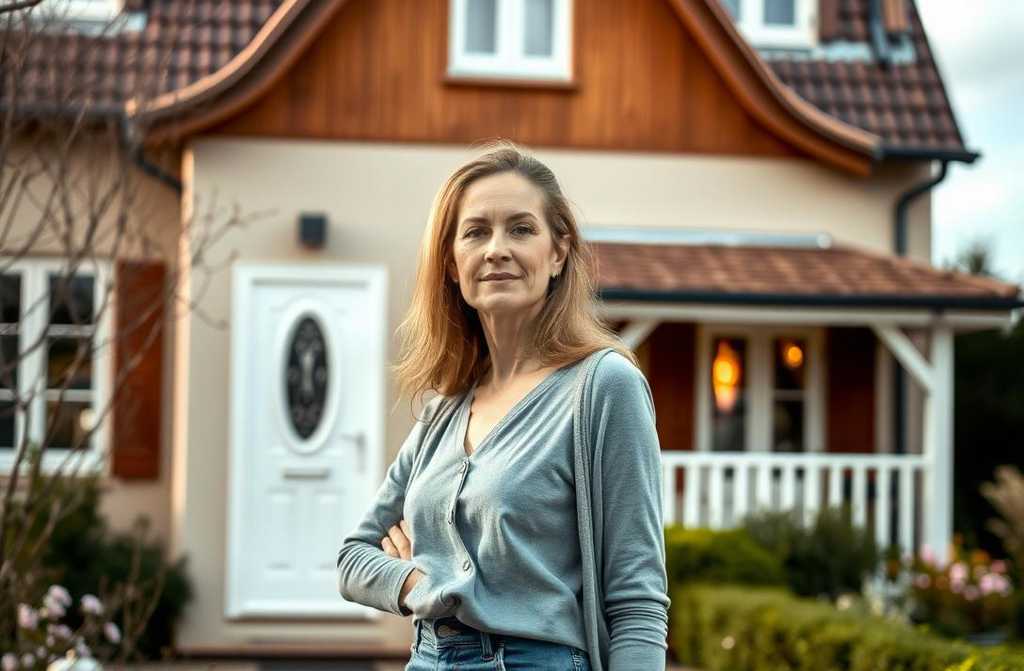 La casa es solo mía, la conseguí con esfuerzo.