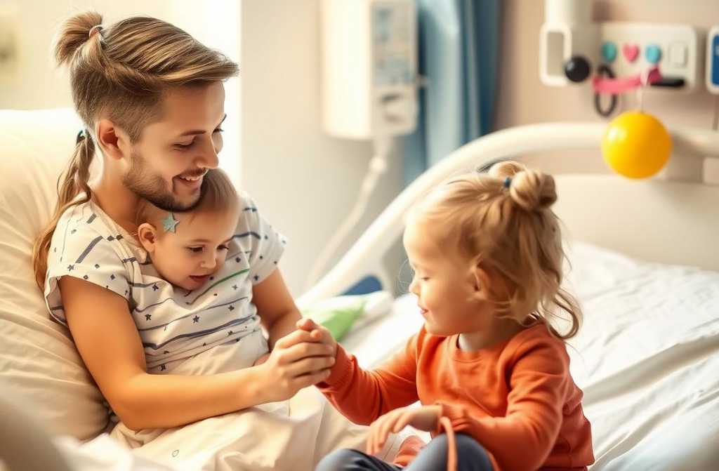 Das Fenster zur Hoffnung: Ein unerwartetes Treffen im Krankenzimmer.