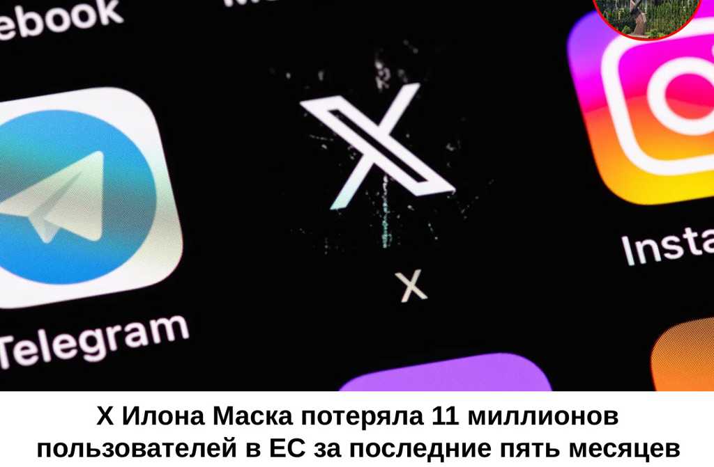 Илона Маска лишилась 11 миллионов пользователей в ЕС за пять месяцев