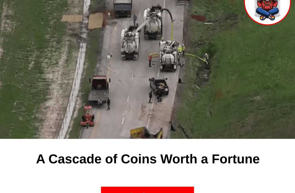 A Cascade of Coins Worth a Fortune