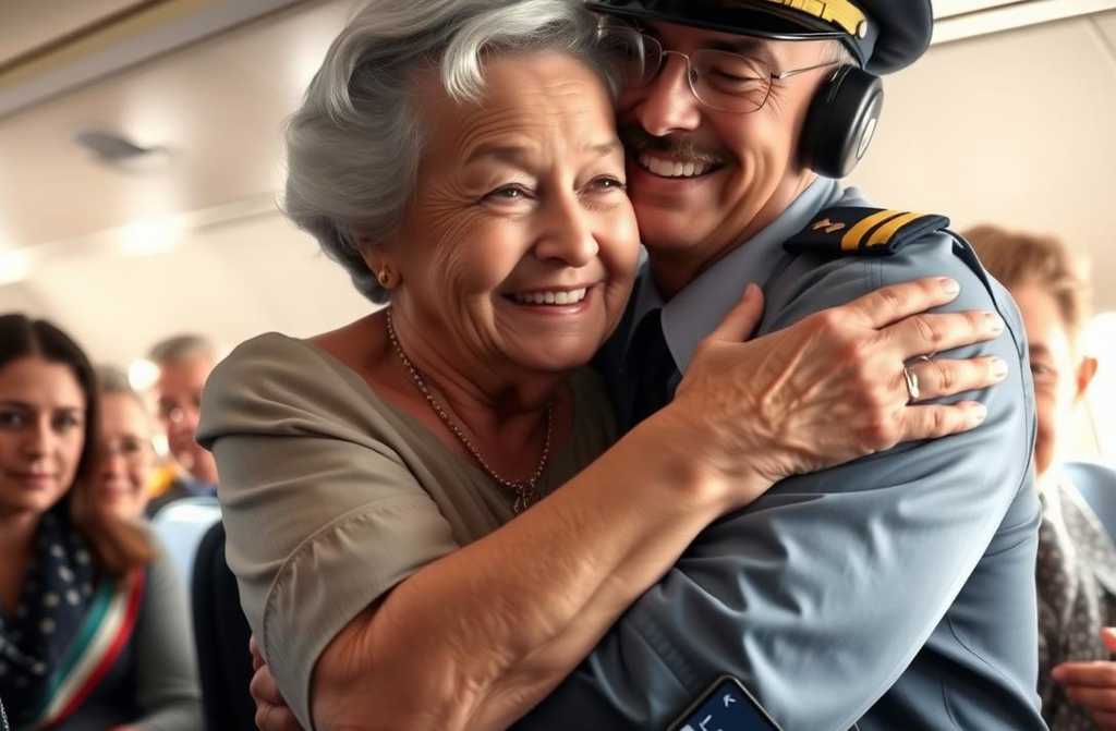 Passengers Mocked an Elderly Woman, but the Pilot Came to Her Defense