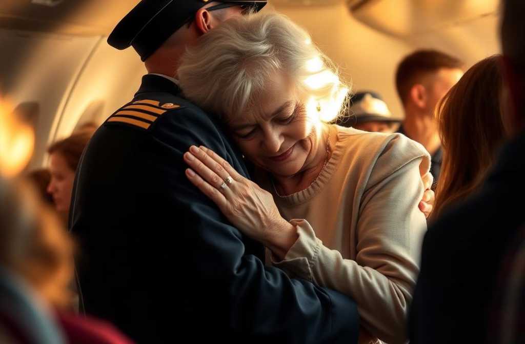 Passengers Tease Elderly Lady, But Pilot Steps In to Defend Her