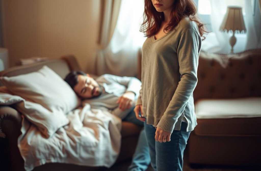 With a Racing Heart, She Knocked at the Door. Silence Answered.