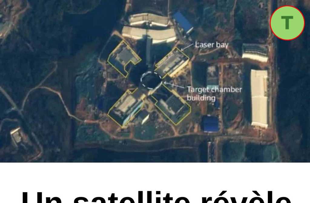 Un satellite révèle un colossal complexe nucléaire : les révélations.