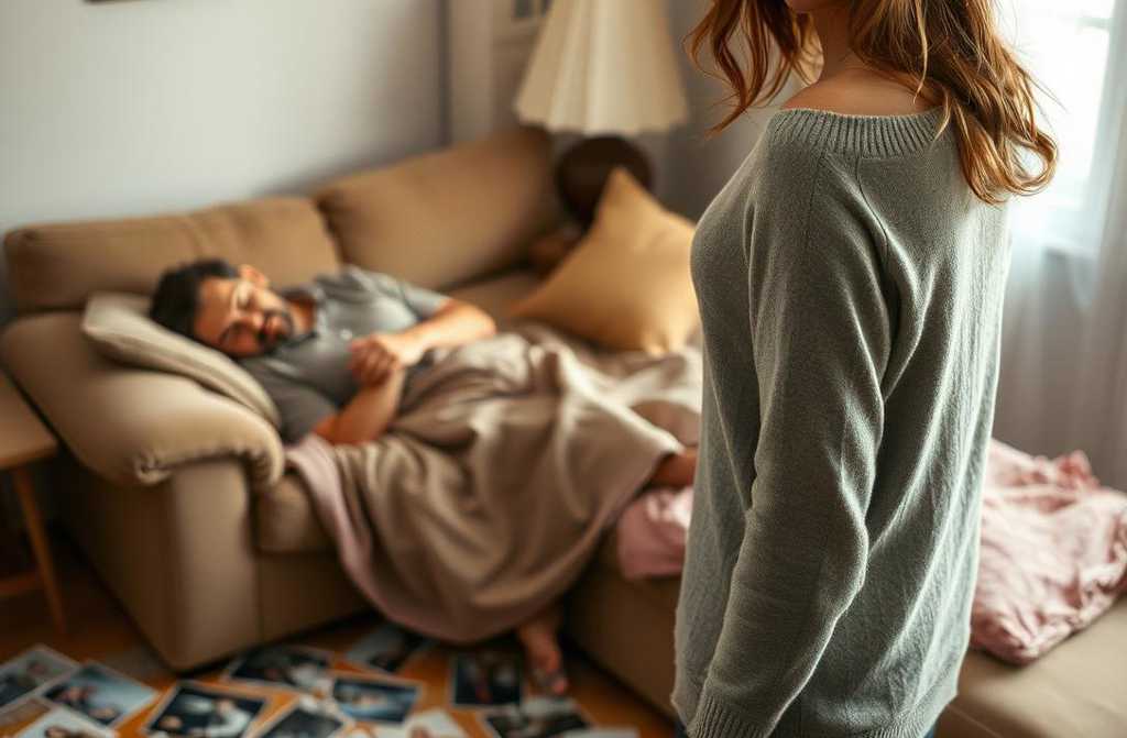 With a Racing Heart, She Knocked on the Door – Silence Echoed Back.