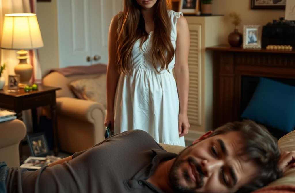 With a Racing Heart, She Knocked on the Door. Silence Answered.