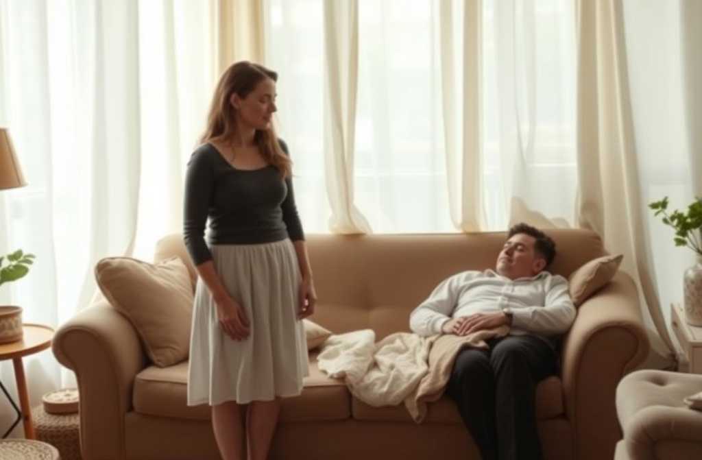 With a Racing Heart, She Knocked on the Door — Silence Answered.