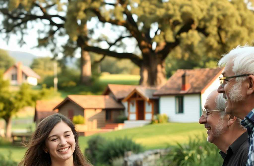 Un village modeste, presque un hameau.