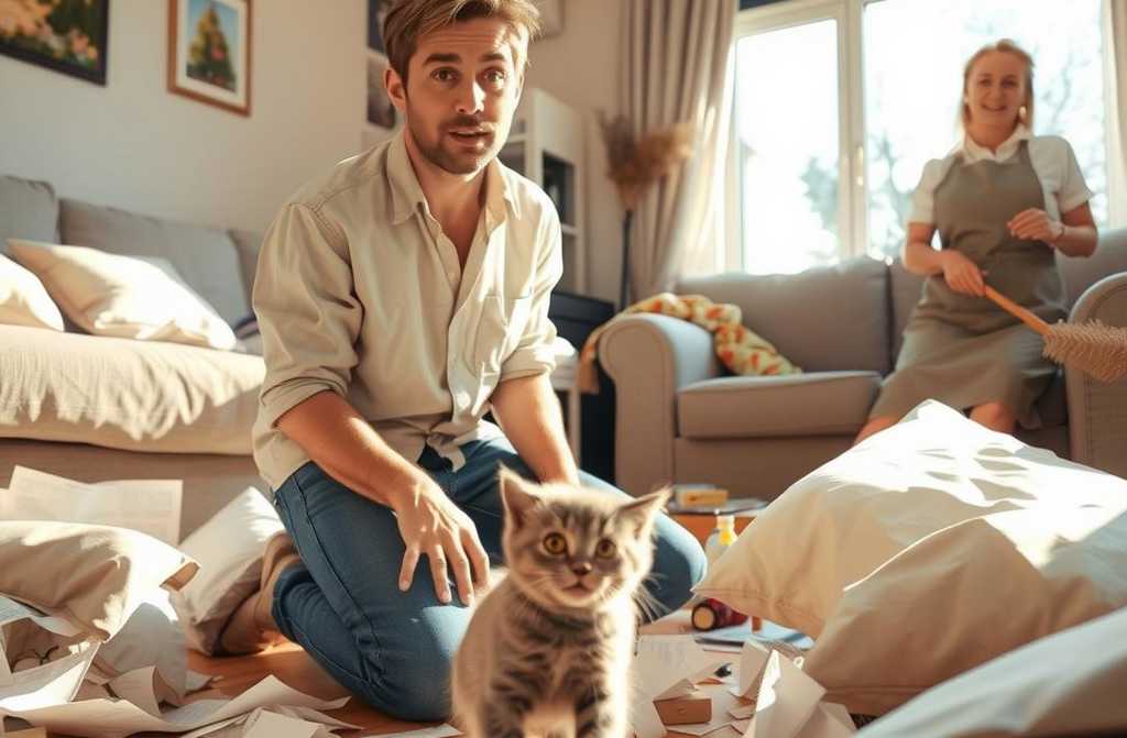 A Man Returns Home to an Unexpected Surprise: The Kitten Gift That Changed Everything Six Months Ago