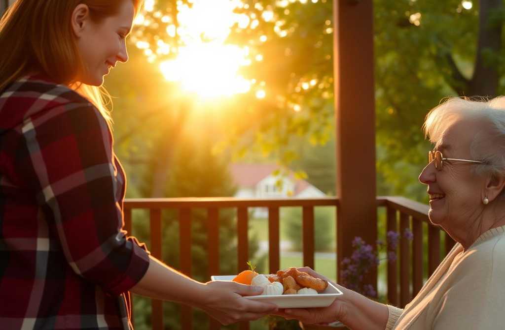 Durante cuatro años llevé comida a una anciana, y su última carta me partió el corazón