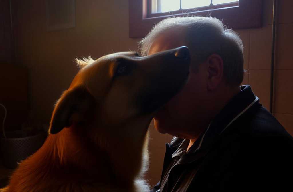 Olhos de Cão Enchem-se de Lágrimas ao Reconhecer Dono em Estranho