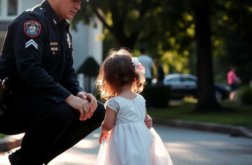 Passantes veem criança sozinha na rua e chamam a polícia: menina diz que vozes a mandaram sair e aponta para casa