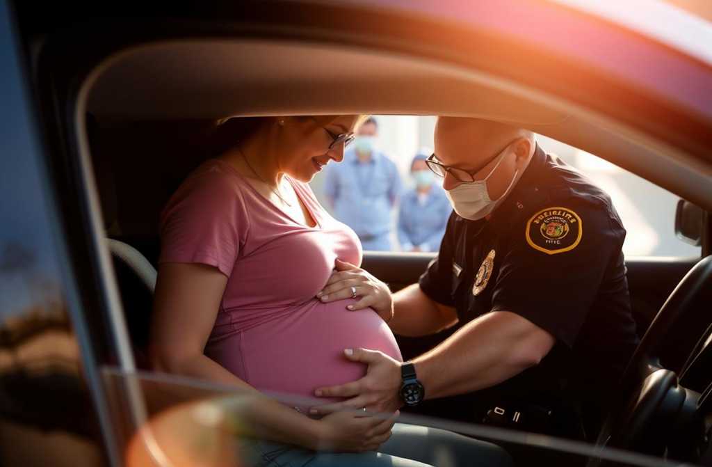 Parei uma mulher em alta velocidade e notei algo estranho sob seus pés