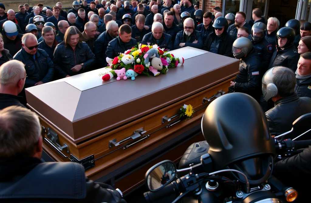 Centenas de Motociclistas Dão Adeus ao Menino que Ninguém Queria