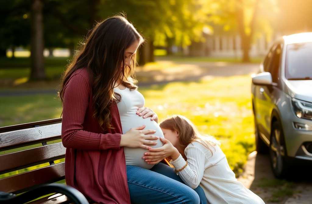 Esposa embarazada es echada del auto nuevo por su marido – su reacción te sorprenderá