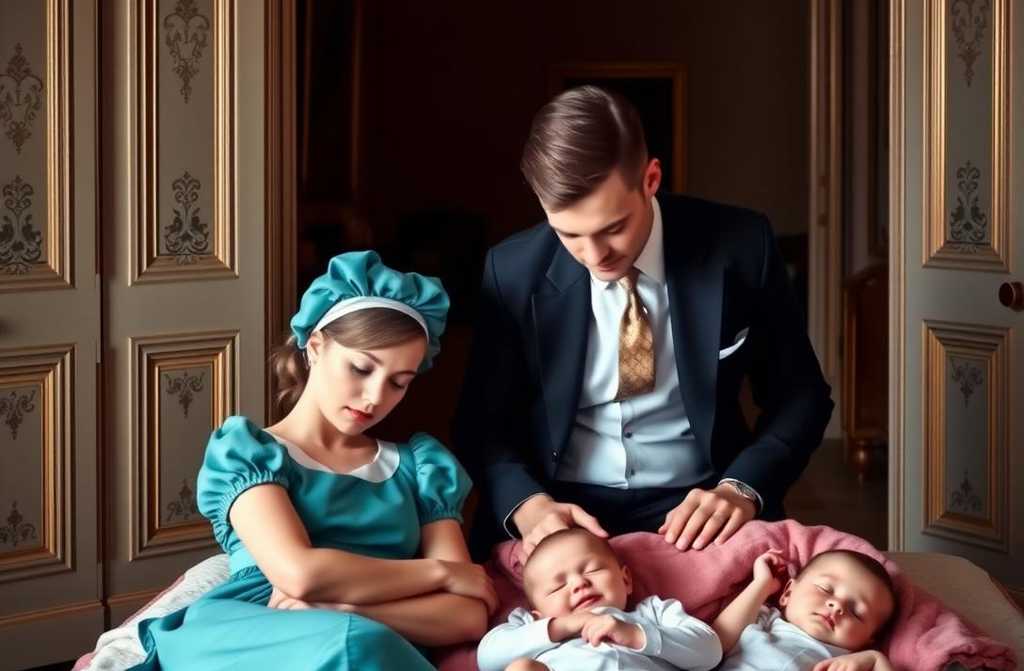 Durmió en el suelo para salvar a los gemelos… hasta que el millonario lo descubrió